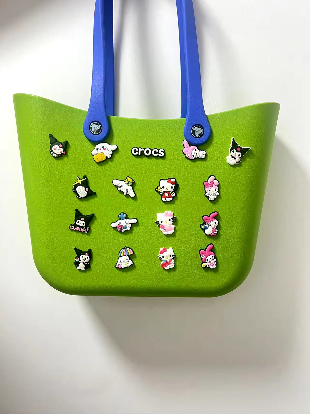 Kawaii Character Crocs Shoulder Tote Bag