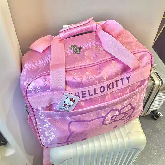 Kitty Kawaii Pink Detailed Travel Bag