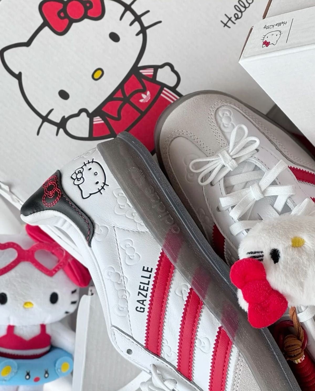 Kitty Kawaii Gazelle Indoor Triple Stripes Sneaker (6 Variants)