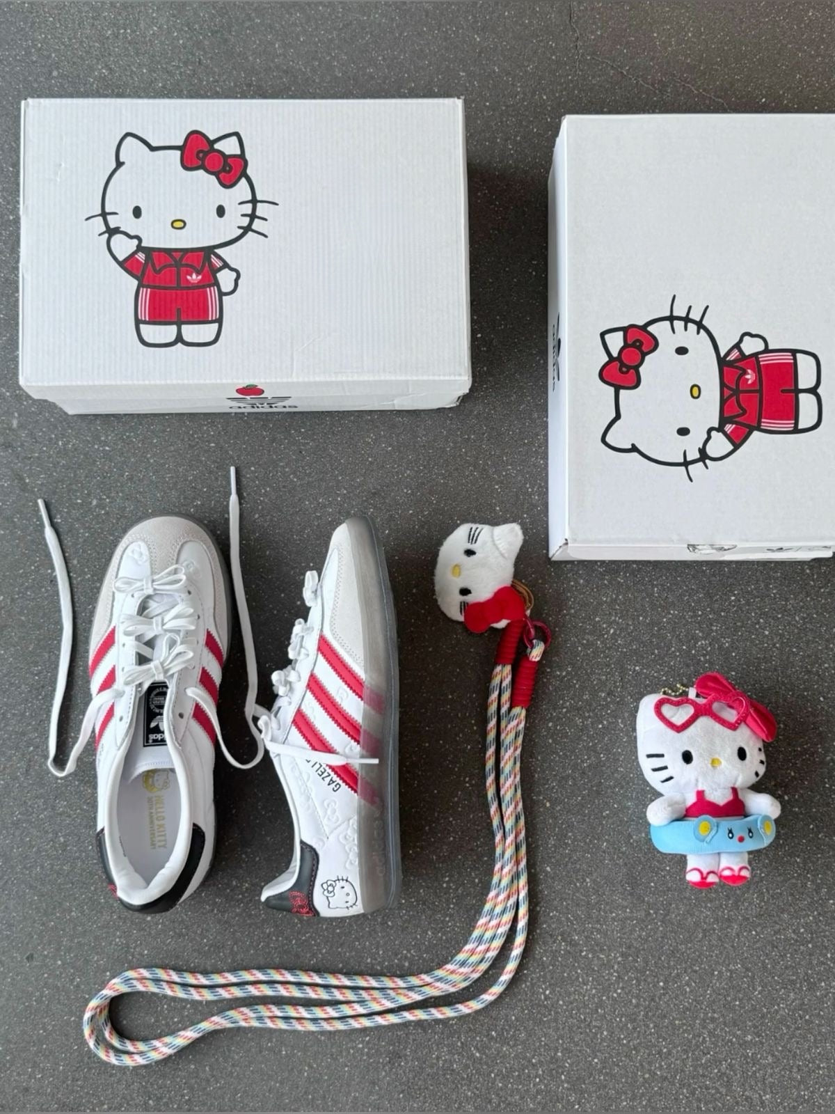 Kitty Kawaii Gazelle Indoor Triple Stripes Sneaker (6 Variants)