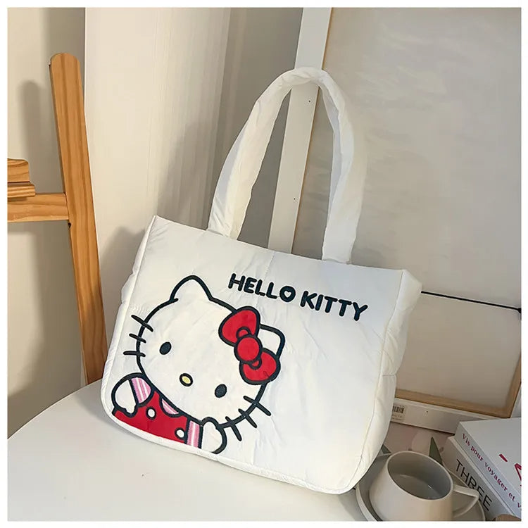 Kawaii Character Nylon Tote Bag (4 Variants)