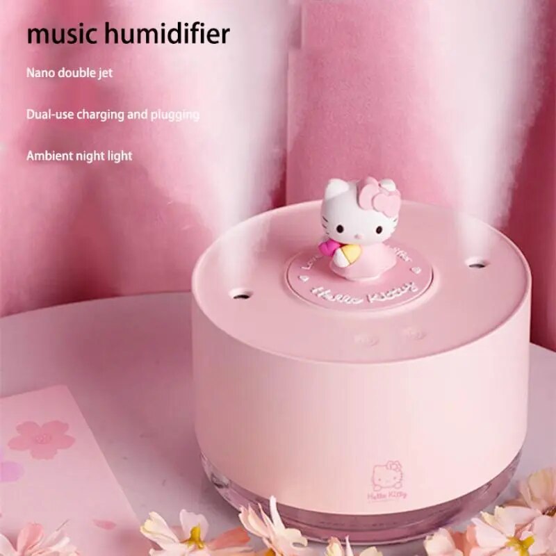 Kitty Kawaii Pink Diffuser Music Humidifier - Bouquet Blossoms Shop