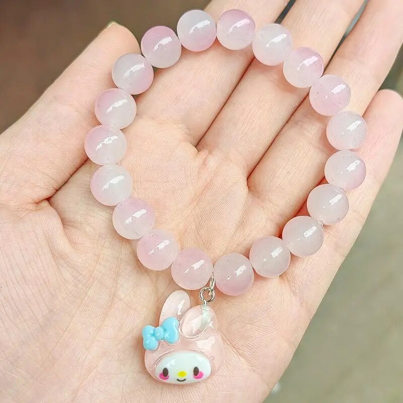 Kawaii Character Jelly Bead Bracelets - Bouquet Blossoms Shop