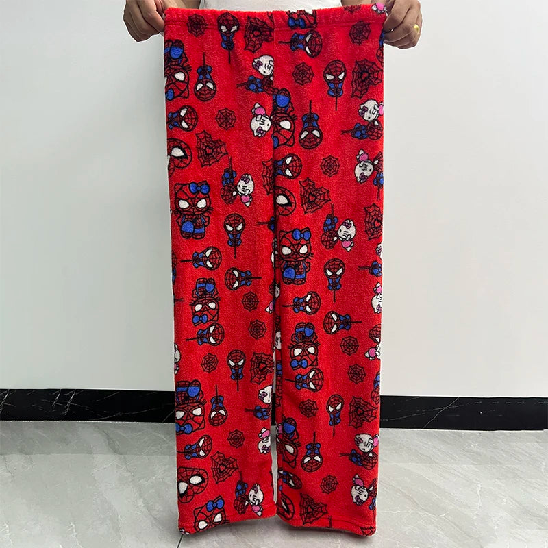 Pantalones de pijama de Kitty Kawaii x Spidey (4 estilos)