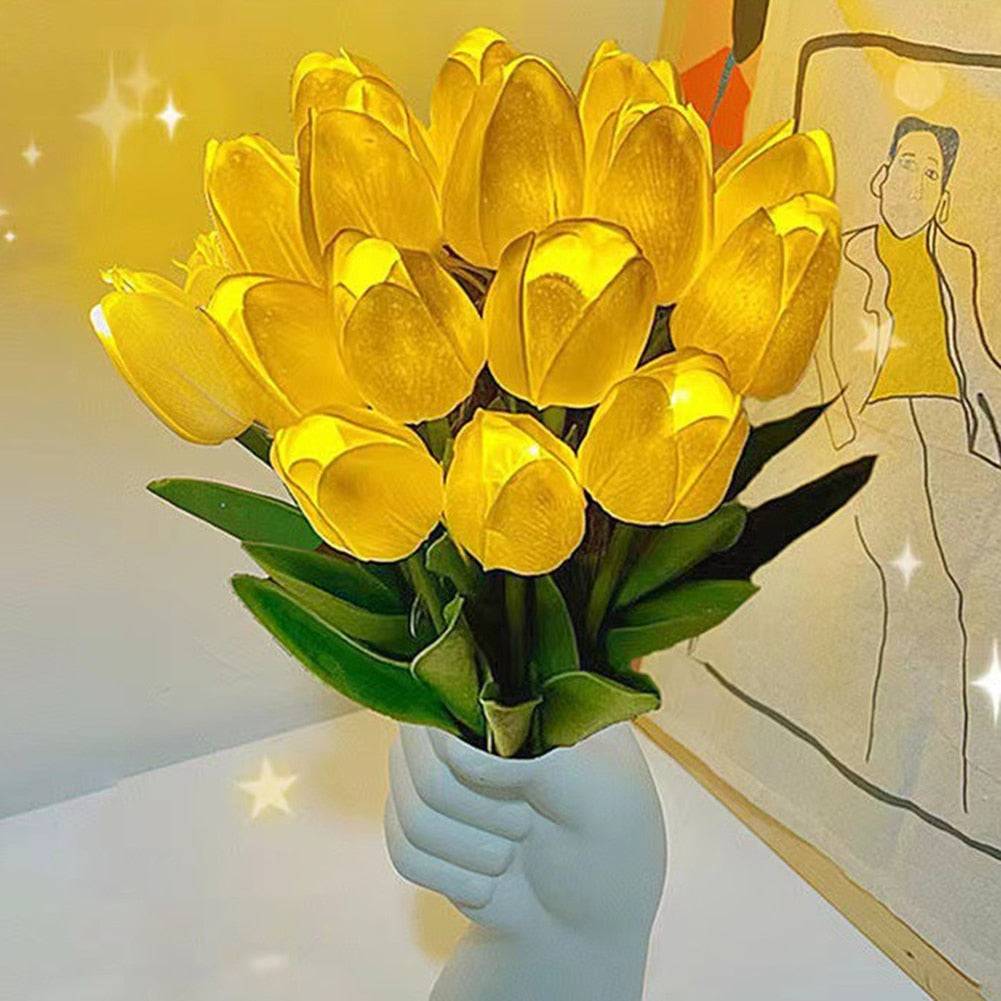 Tulip Bouquet LED Lamps - Bouquet Blossoms Shop