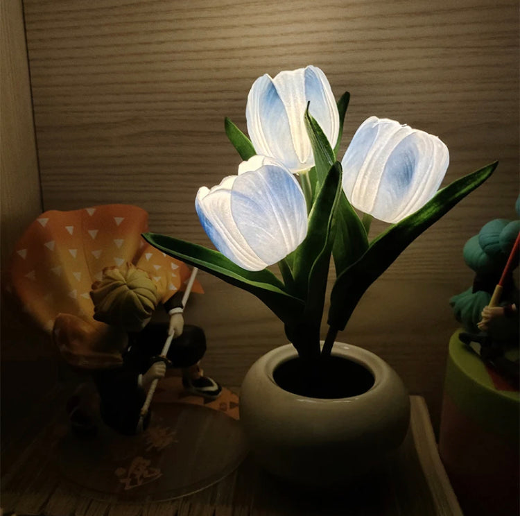 Tulip Colourful LED Pot Night Lamps - Bouquet Blossoms Shop